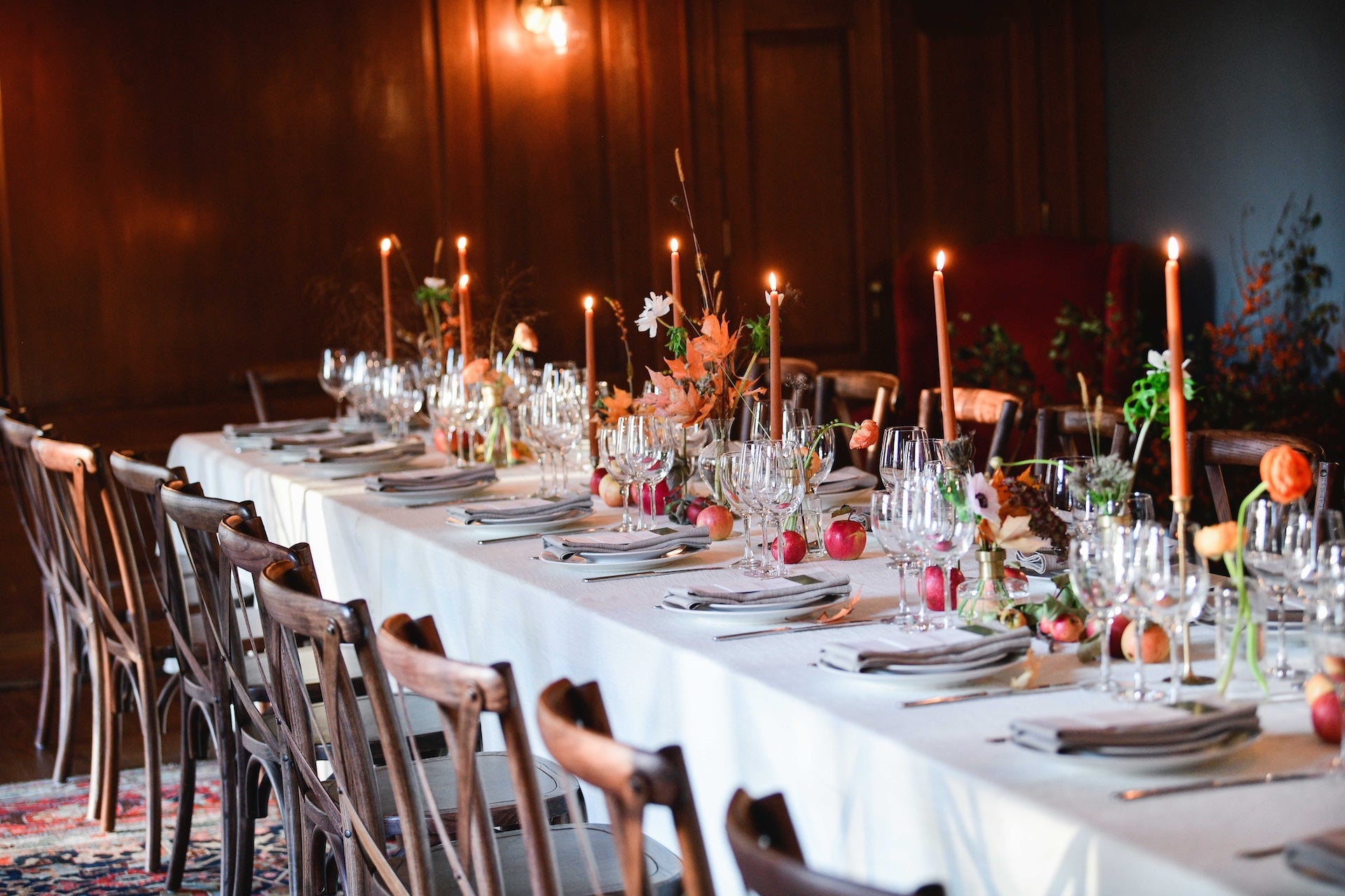 Thanksgiving Budvase Set of 3